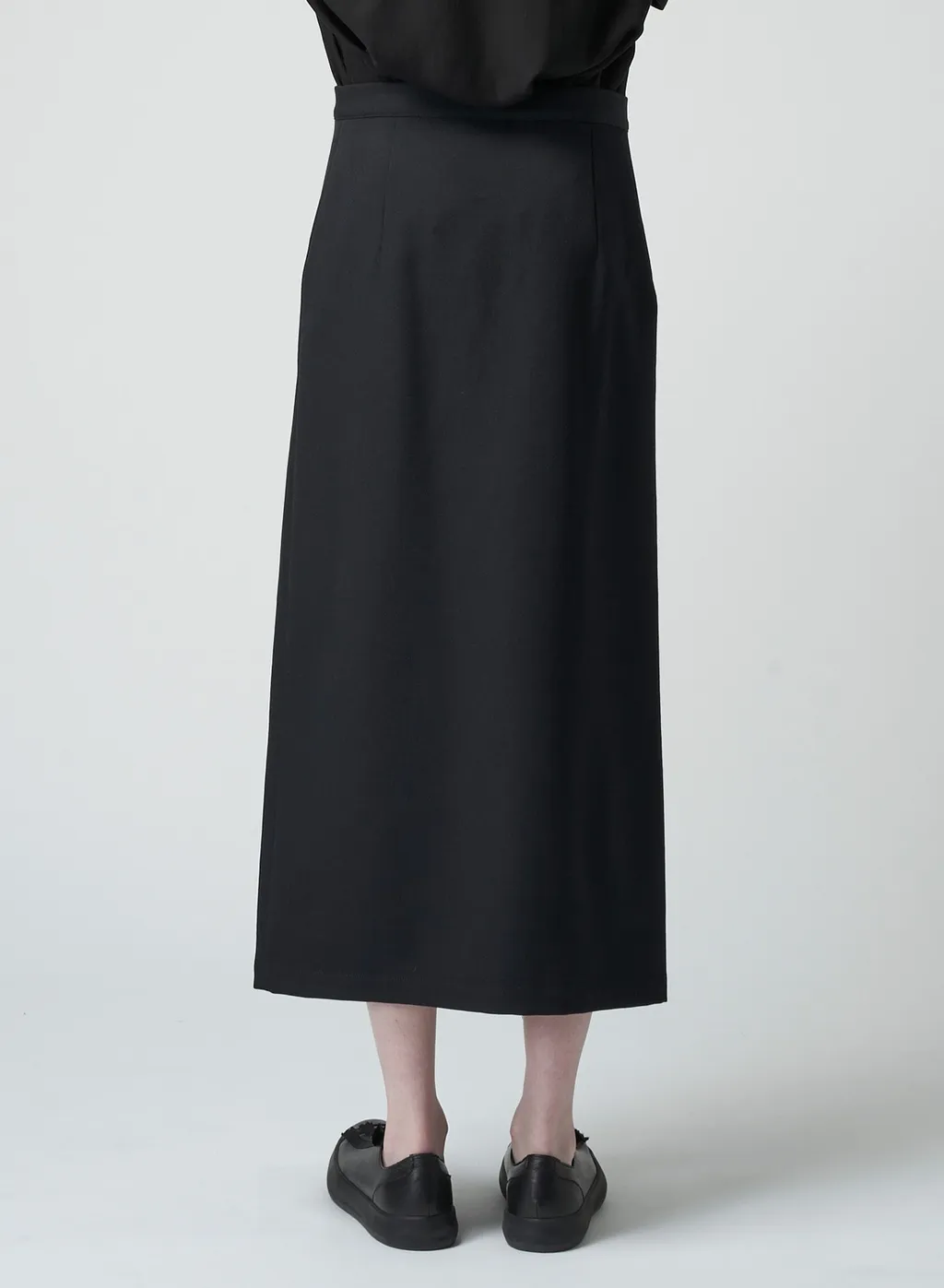 Gabardine F Pleated Skirt
