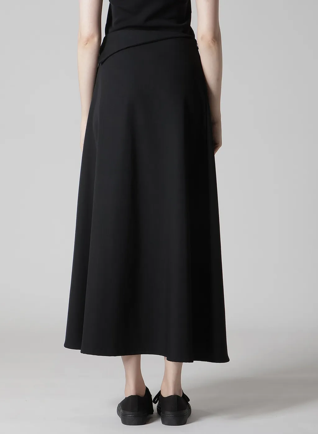 Gabardine R Pocket Skirt