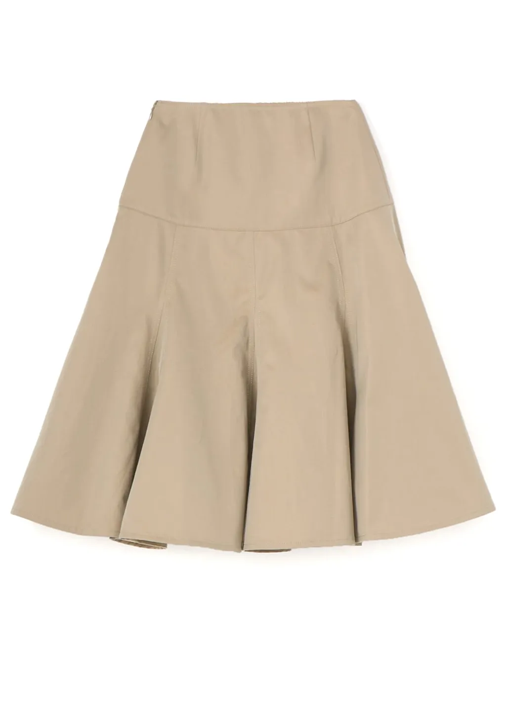 Cotton Gabardine Flare Skt