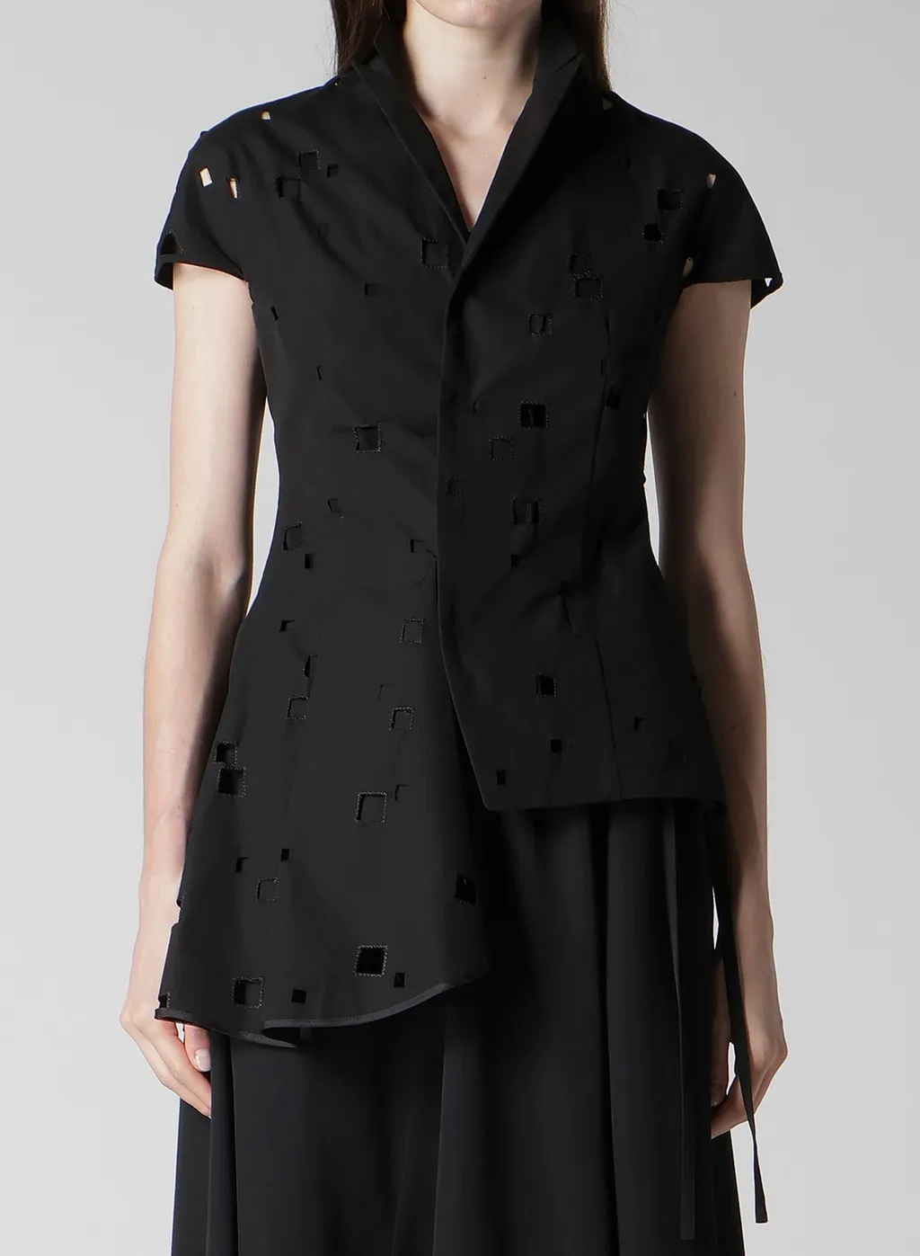 Broad Square Lace Jacket