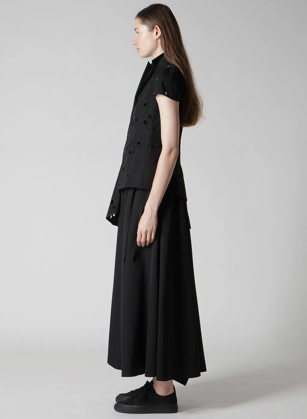 Broad Square Lace Jacket
