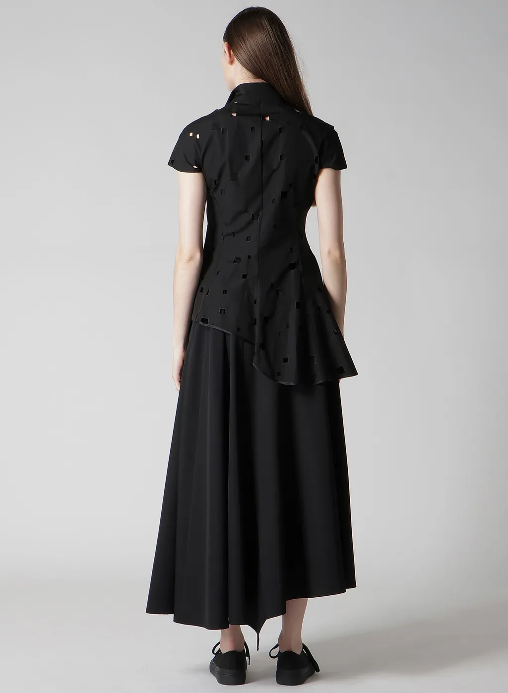 Broad Square Lace Jacket
