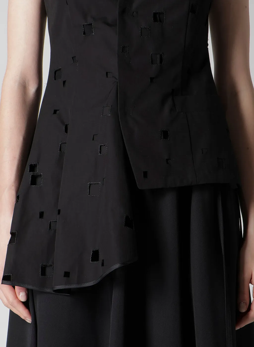 Broad Square Lace Jacket