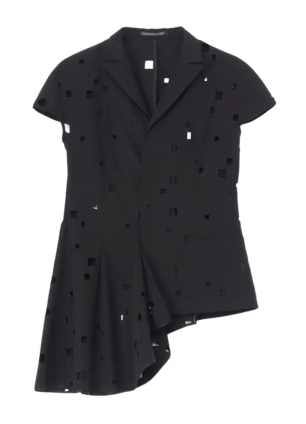 Broad Square Lace Jacket
