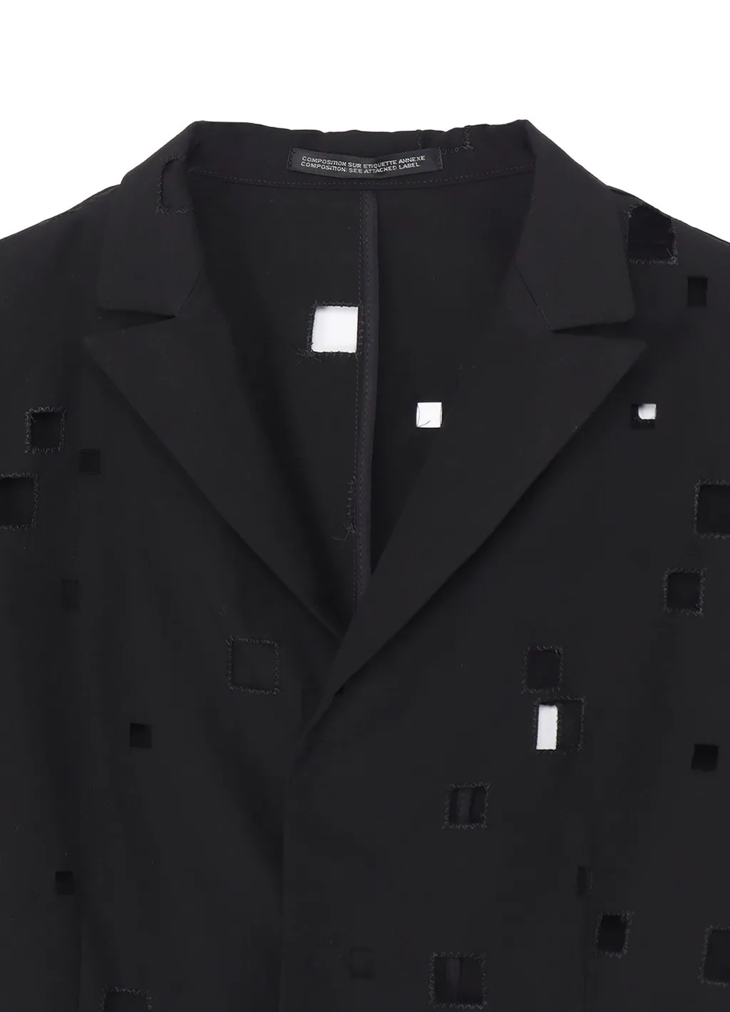 Broad Square Lace Jacket