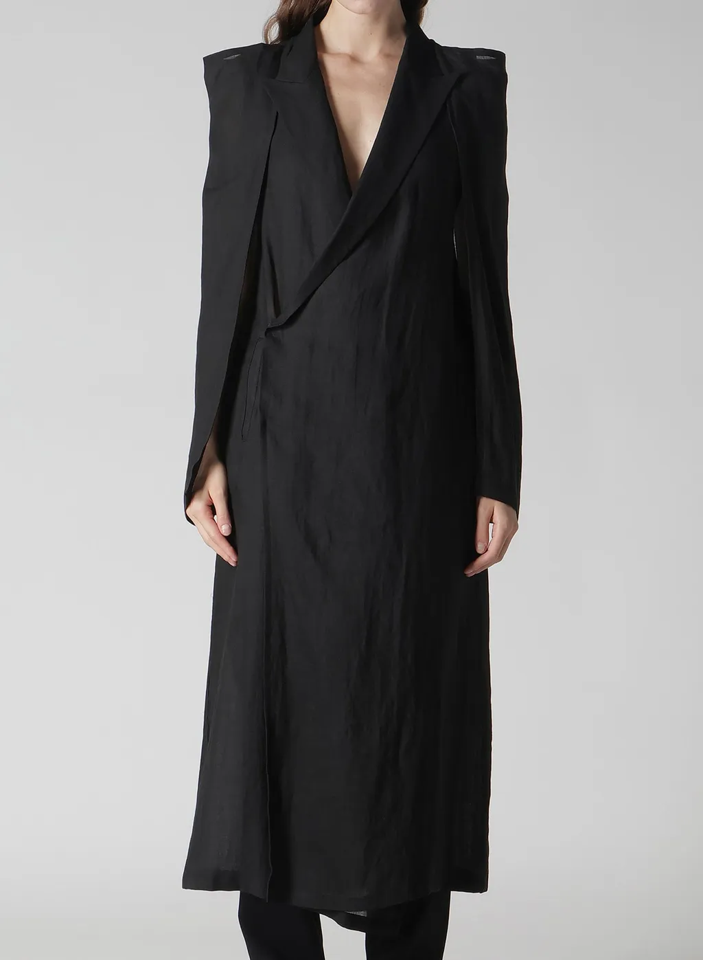 Twill Box Silhouette Coat