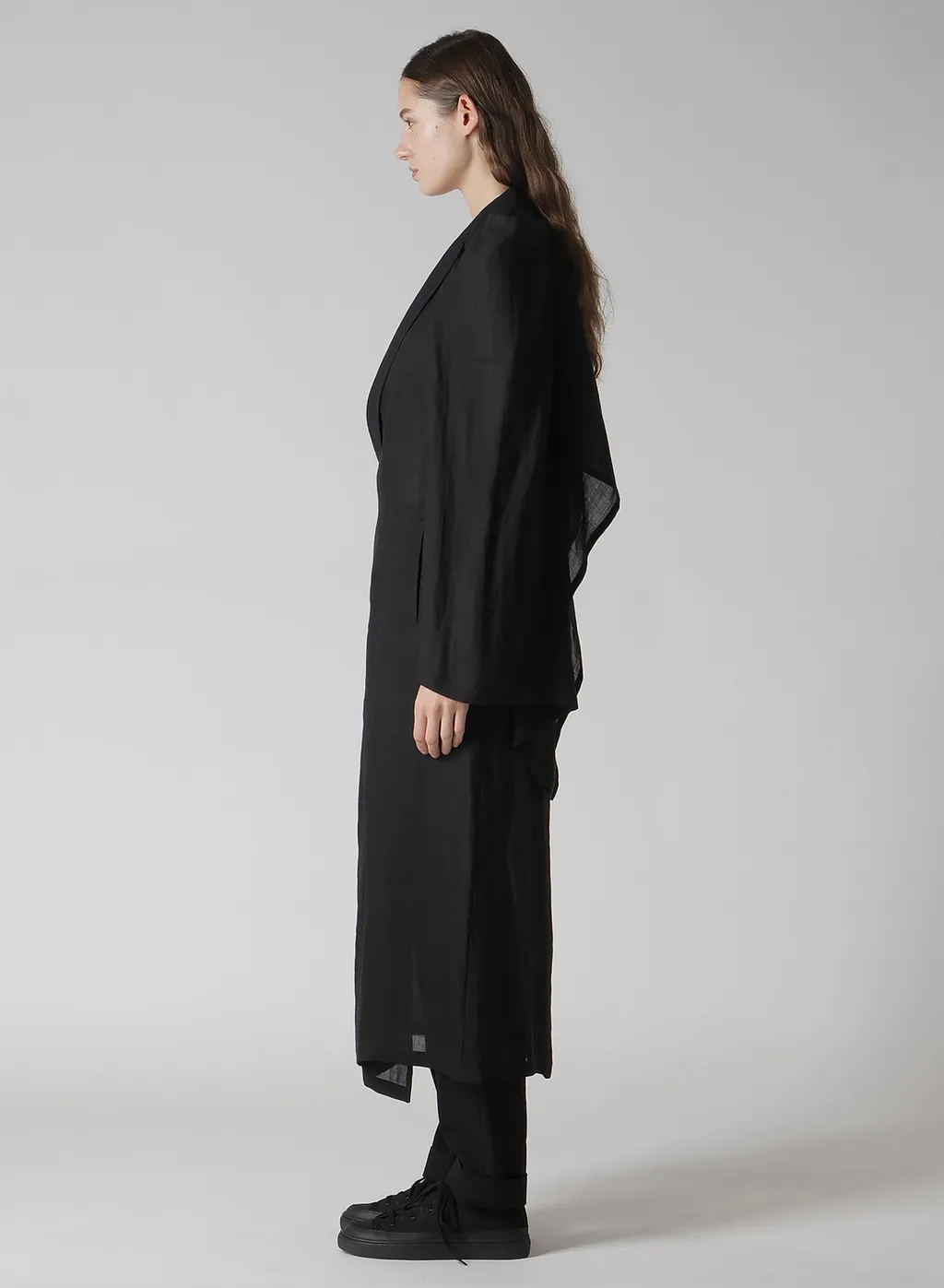 Twill Box Silhouette Coat