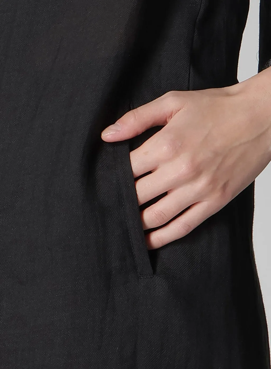 Twill Box Silhouette Coat