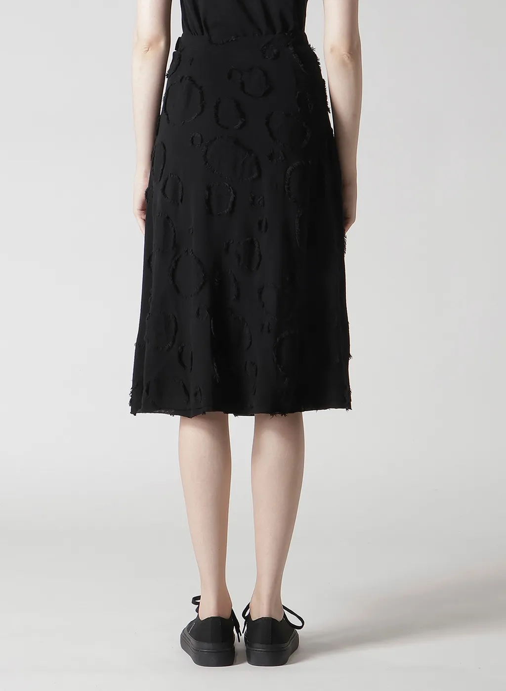 Dot Jq Flare Skirt