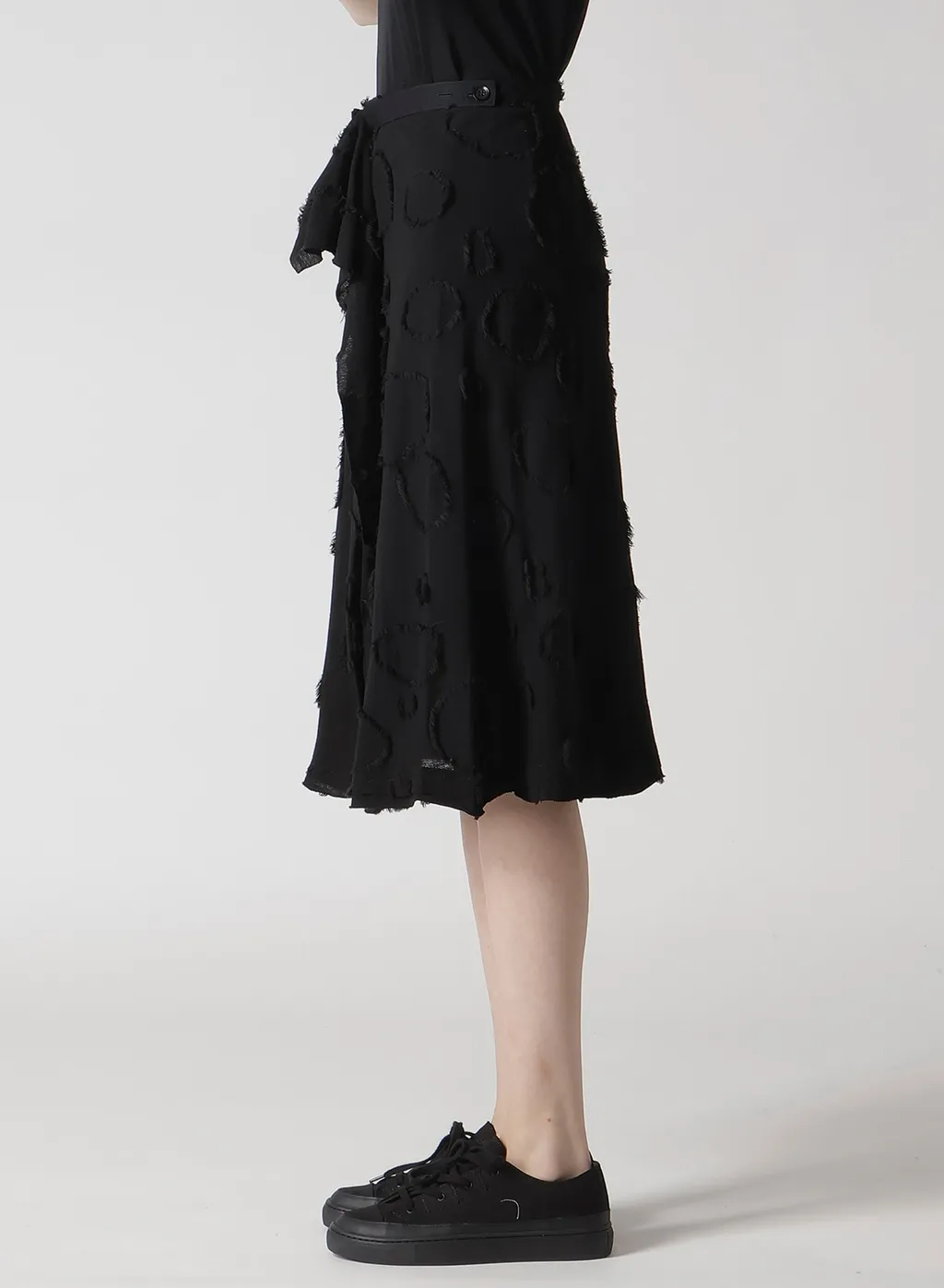 Dot Jq Flare Skirt