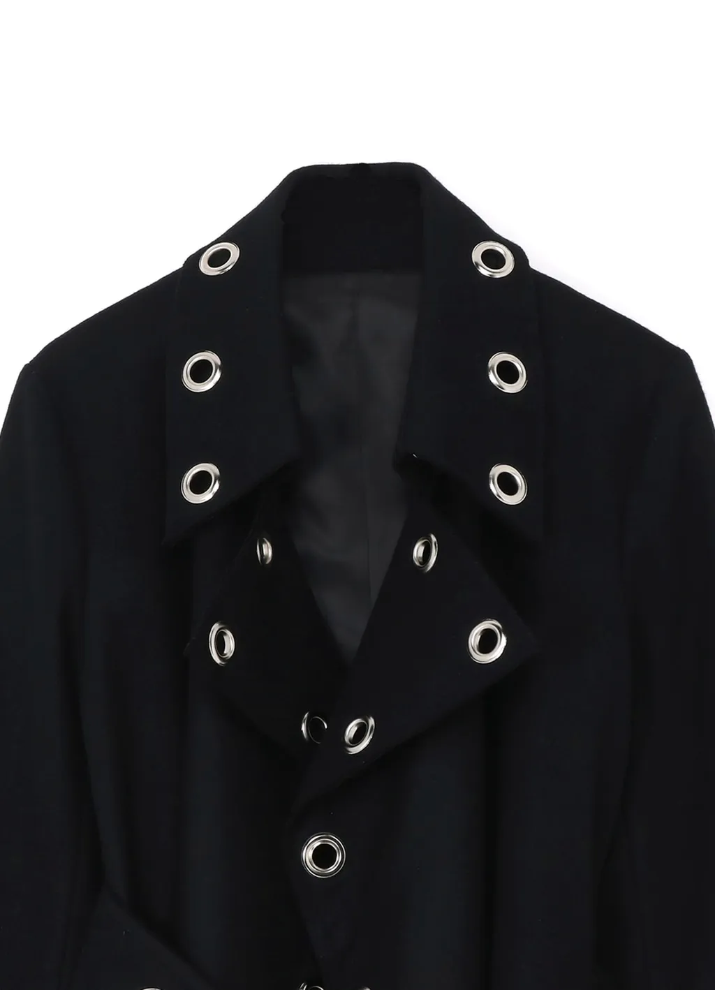 W/Melton Eyelet Coat