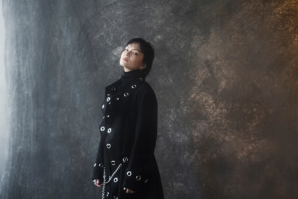 W/Melton Eyelet Coat