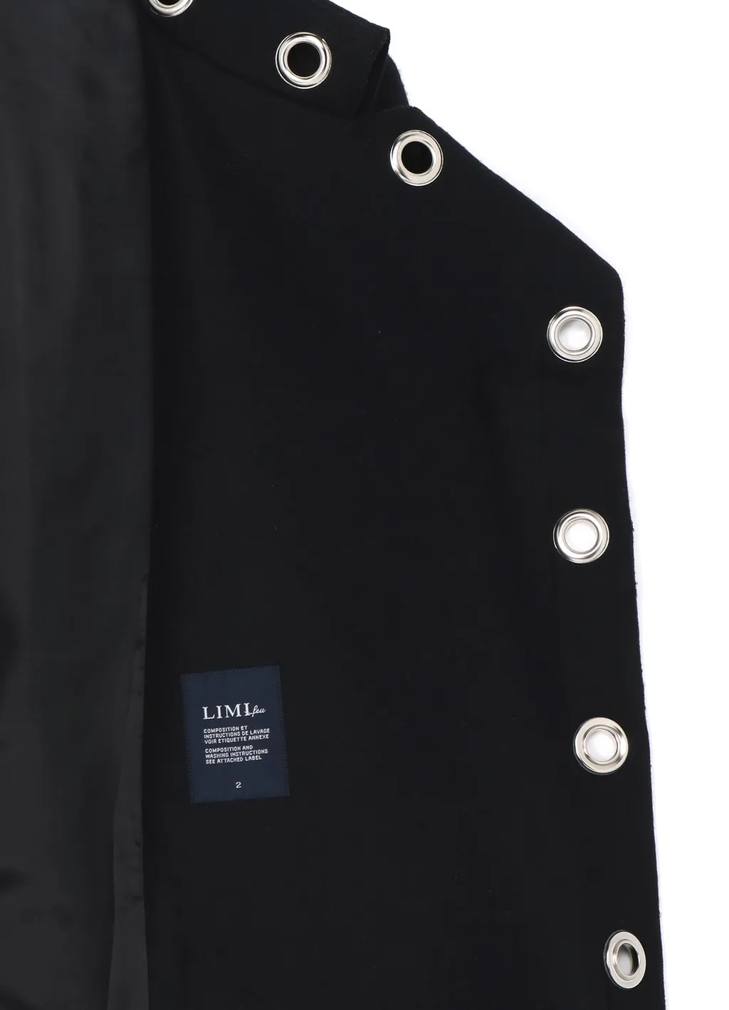 W/Melton Eyelet Coat