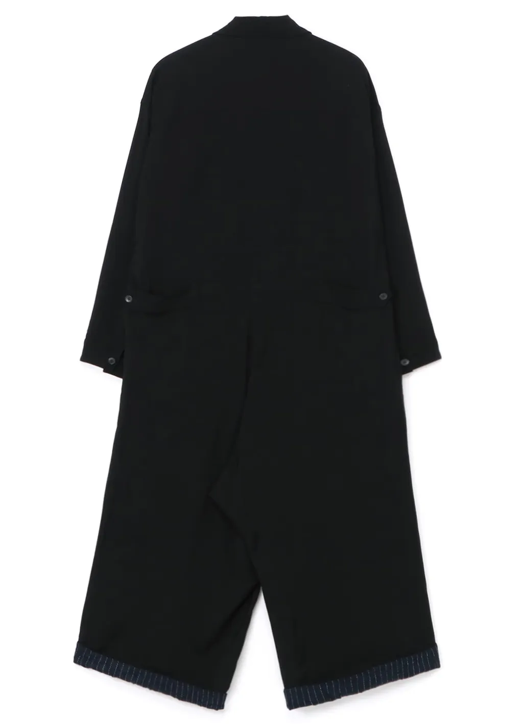 Rayon/Wool Gabardine Jumpsuit