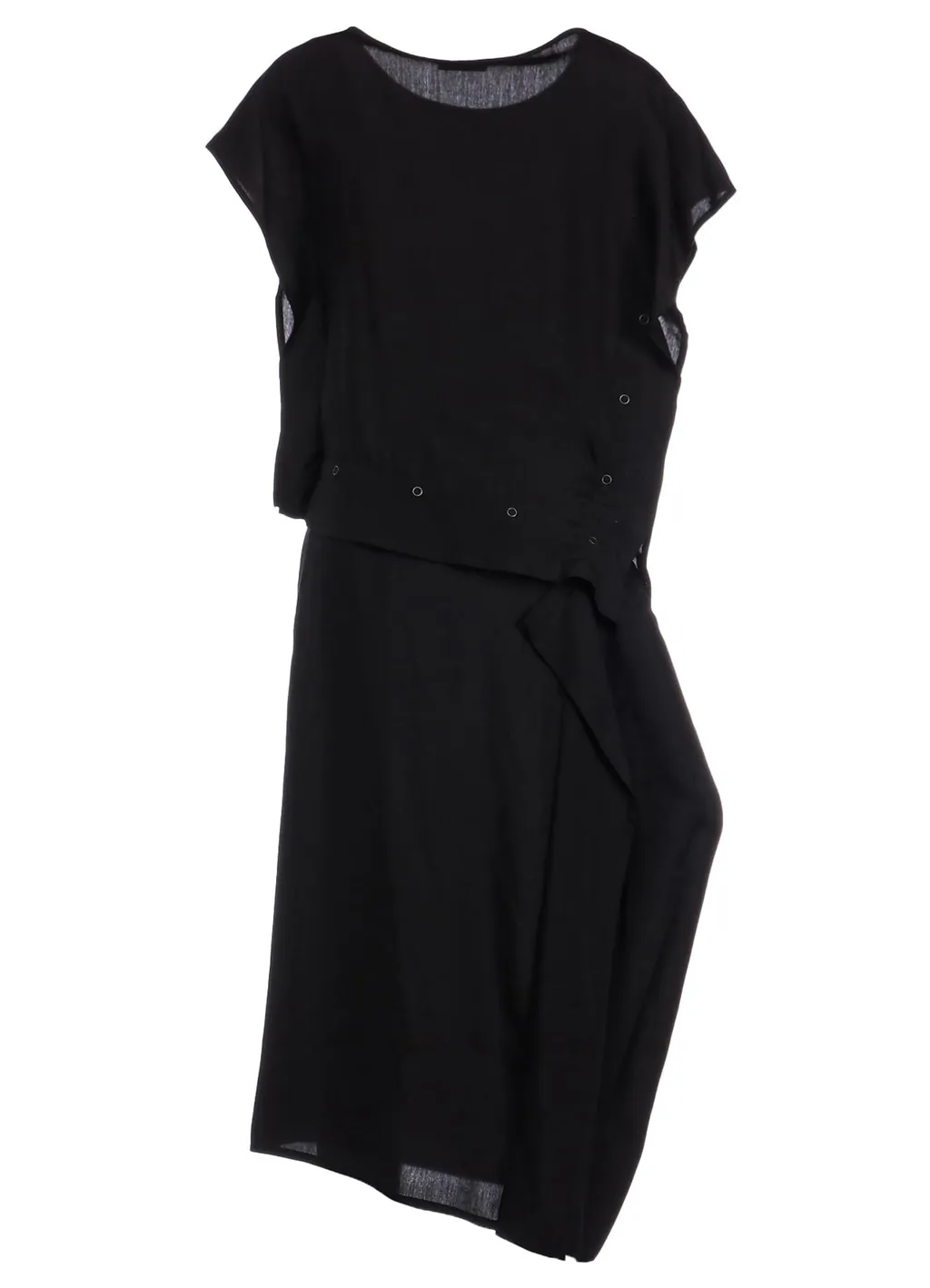 Poplin Snap Dress