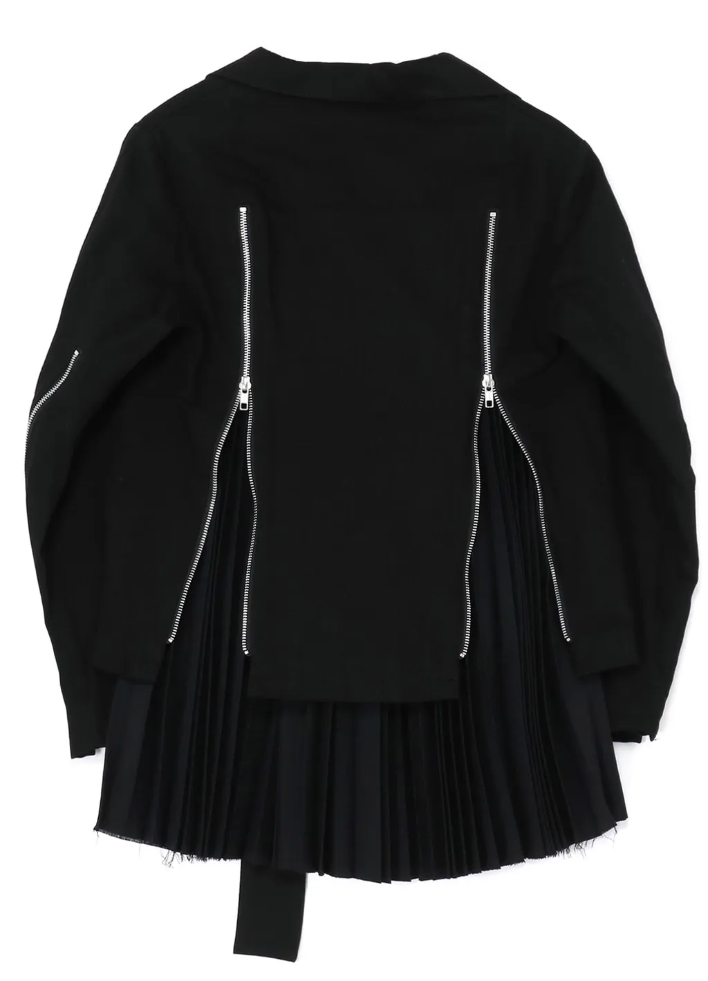 Denim + Serge Biker Jacket