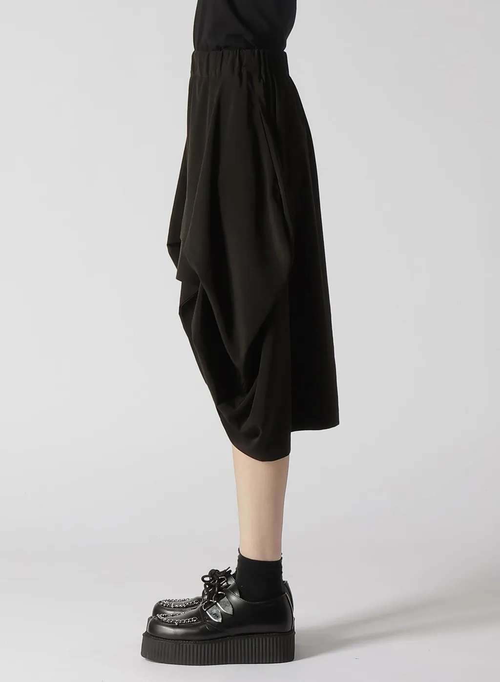Triacetate Decin Tuck Skirt
