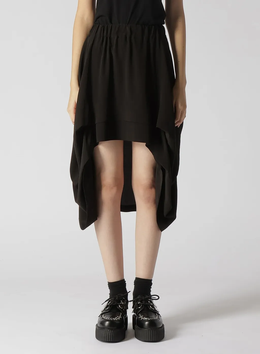 Triacetate Decin Tuck Skirt