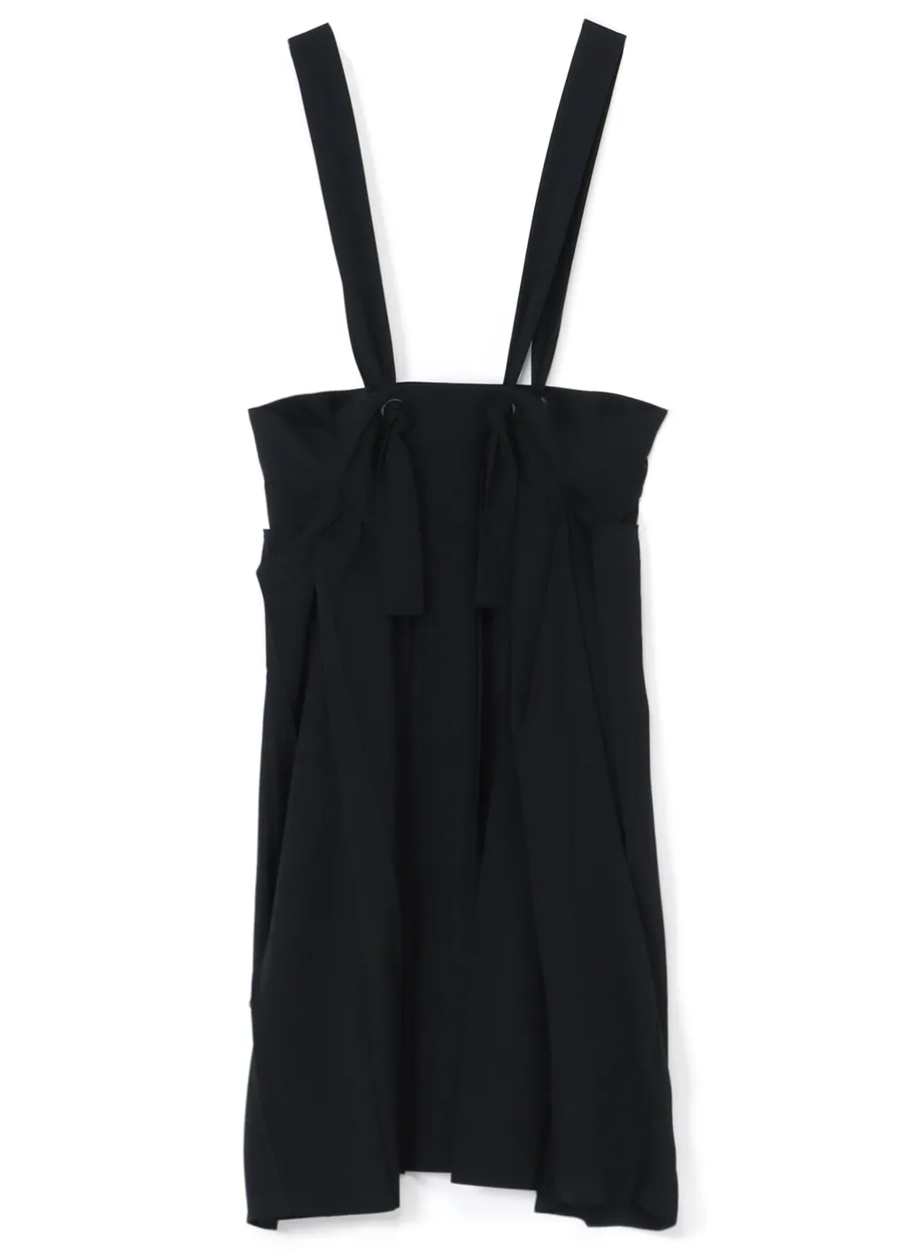 W/Gabardine Pleats Suspender Skt