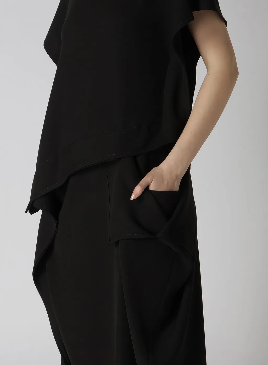 Double Satin Square Pannel Dress