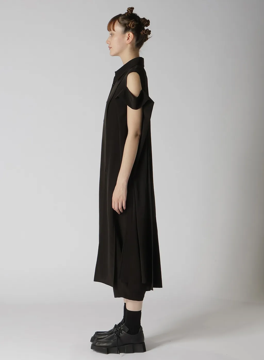Triacetate Decin Slit Dress