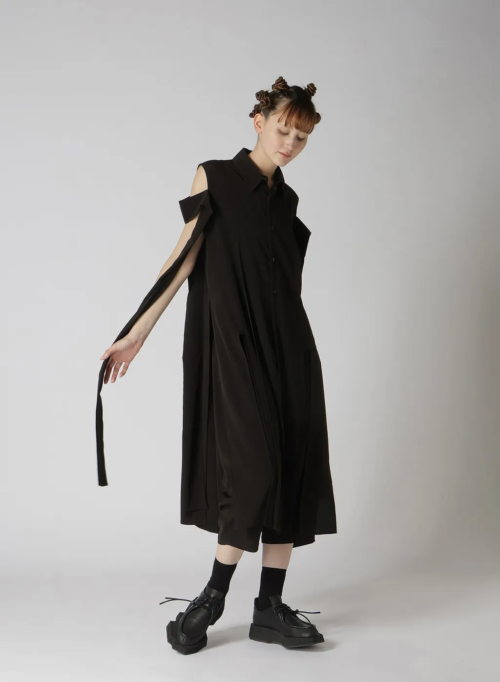 Triacetate Decin Slit Dress
