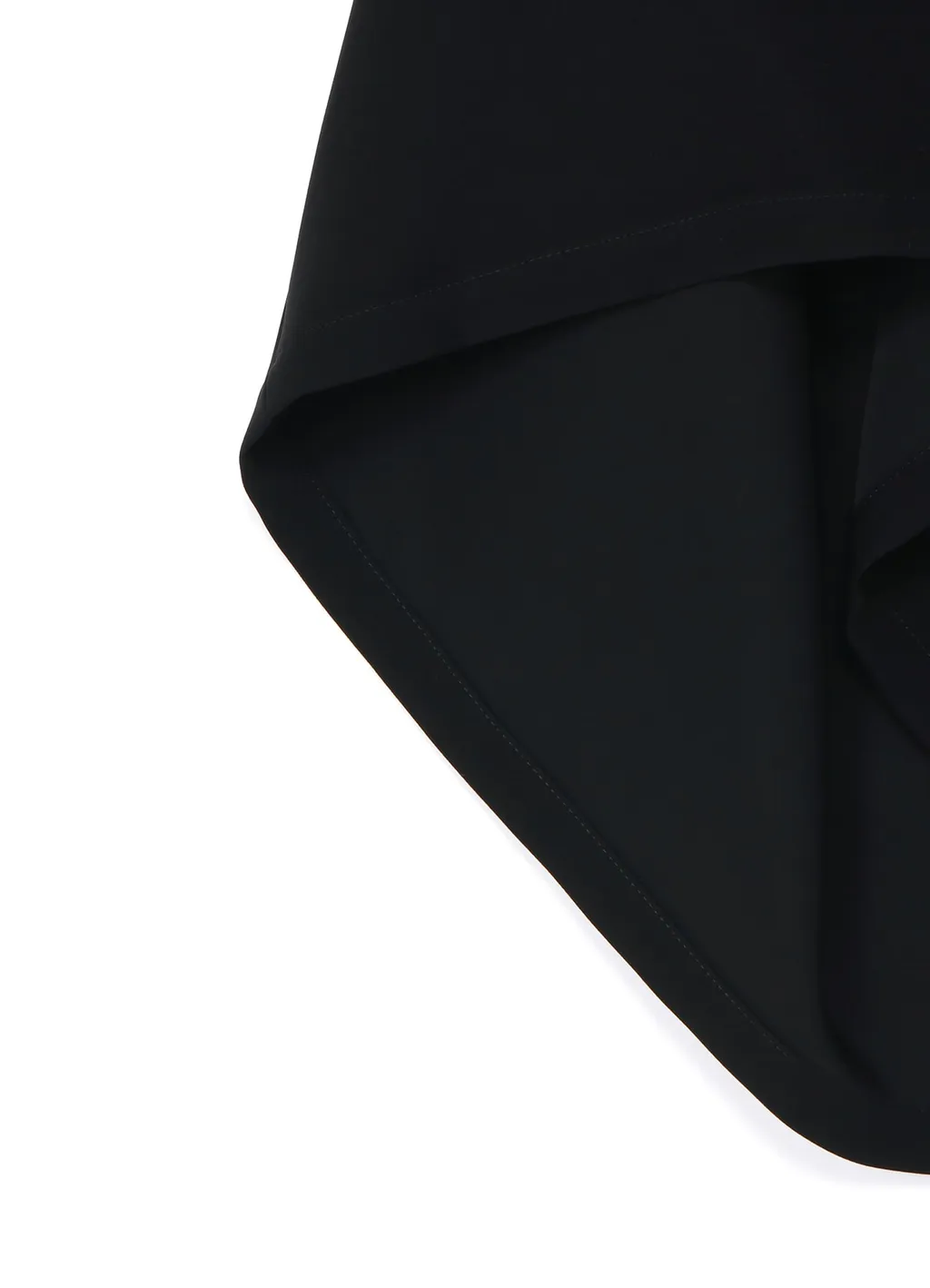 Double Satin Irregular Hem Skirt