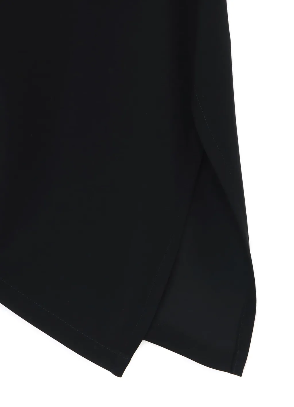 Double Satin Irregular Hem Skirt