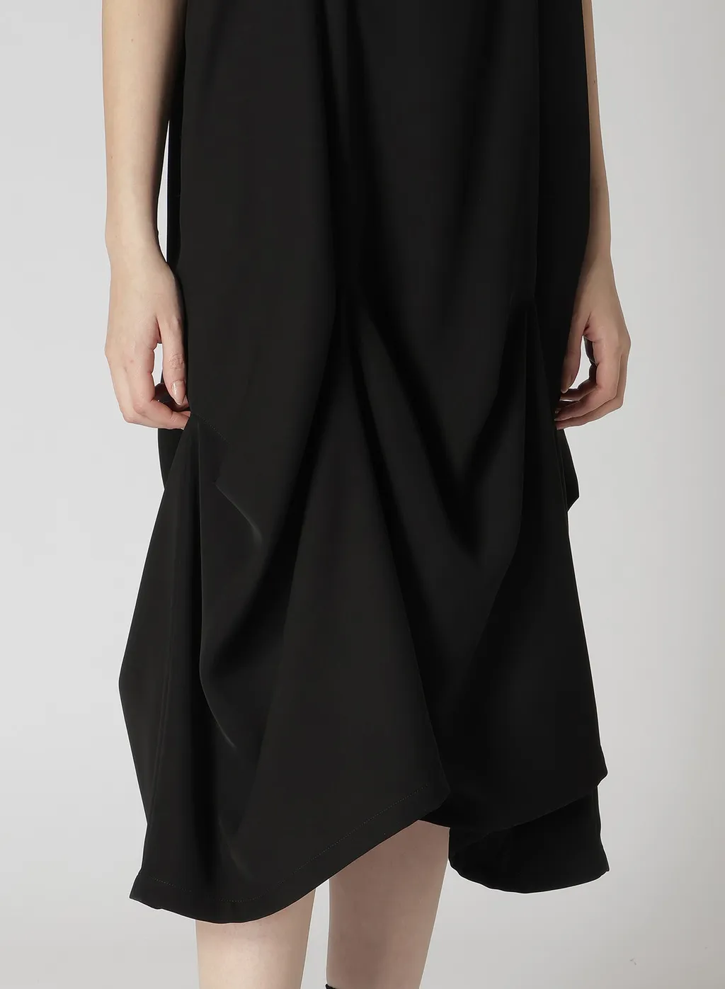 Double Satin Darts Dress