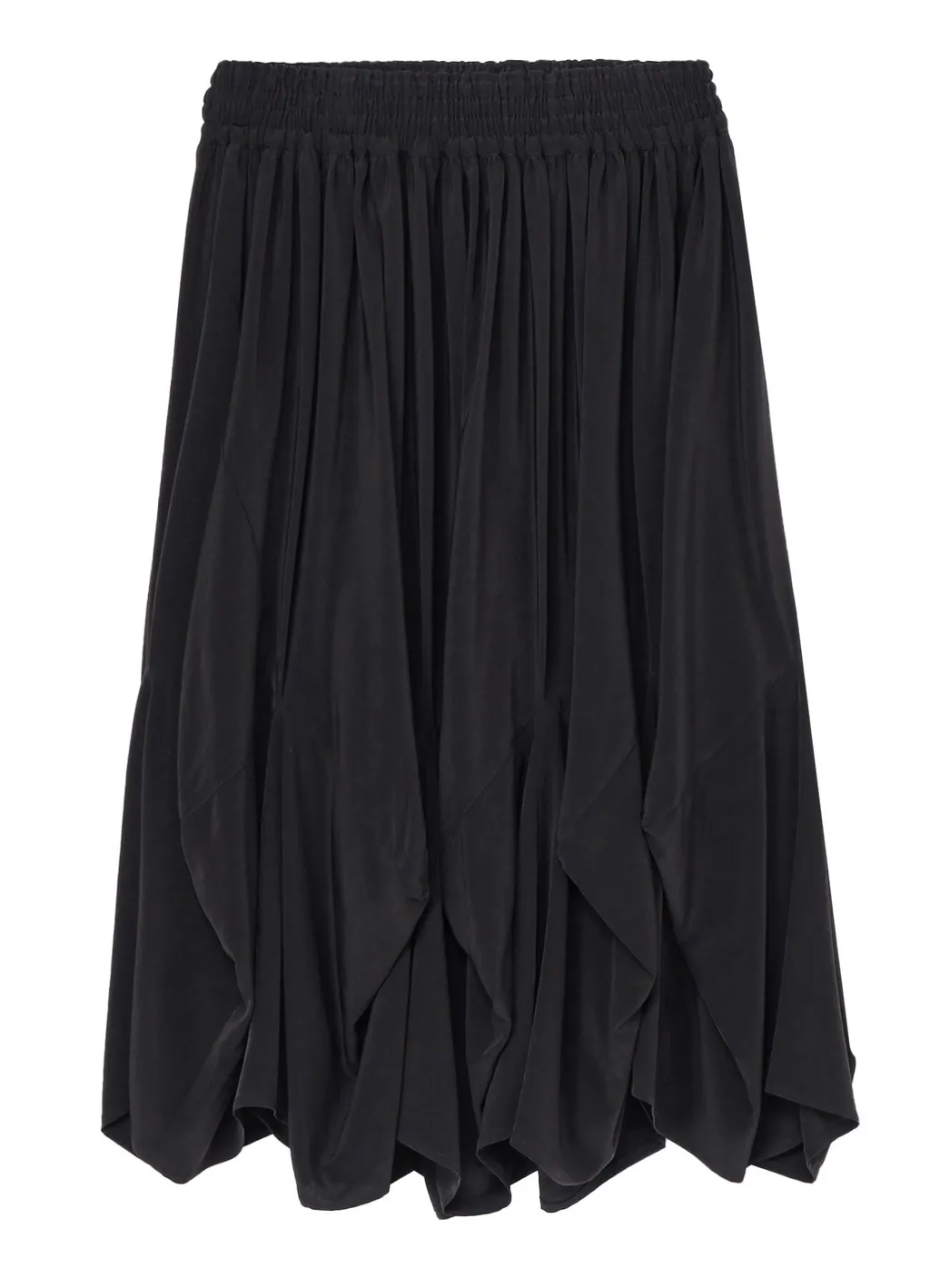 Triacetate Decin Elastic Waist Skirt