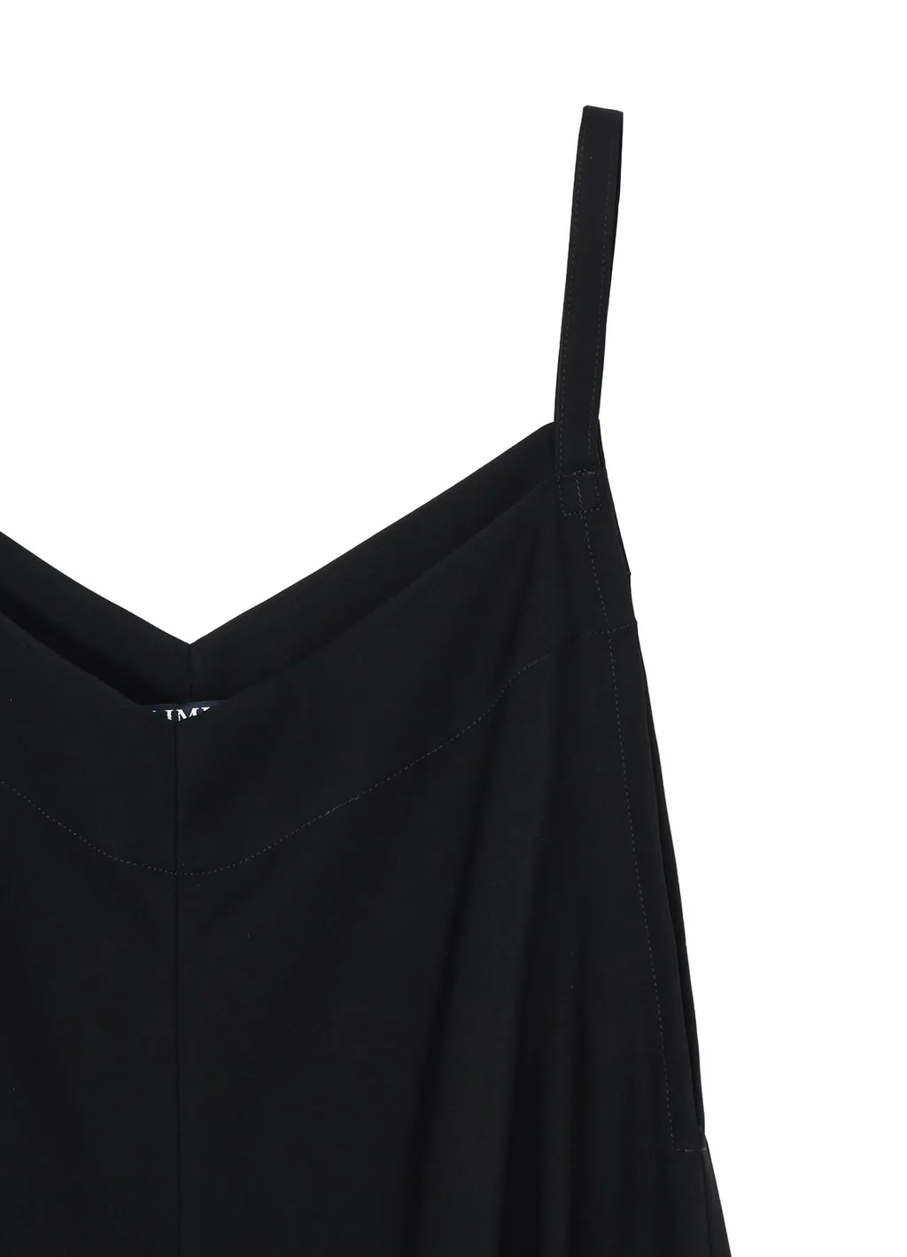 Double Satin Squared Hem Dress