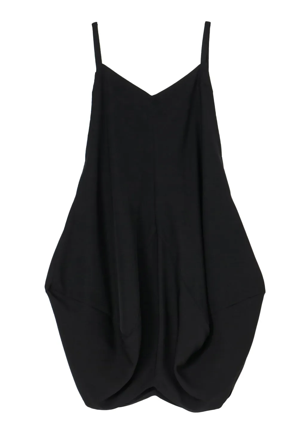 Double Satin Squared Hem Dress
