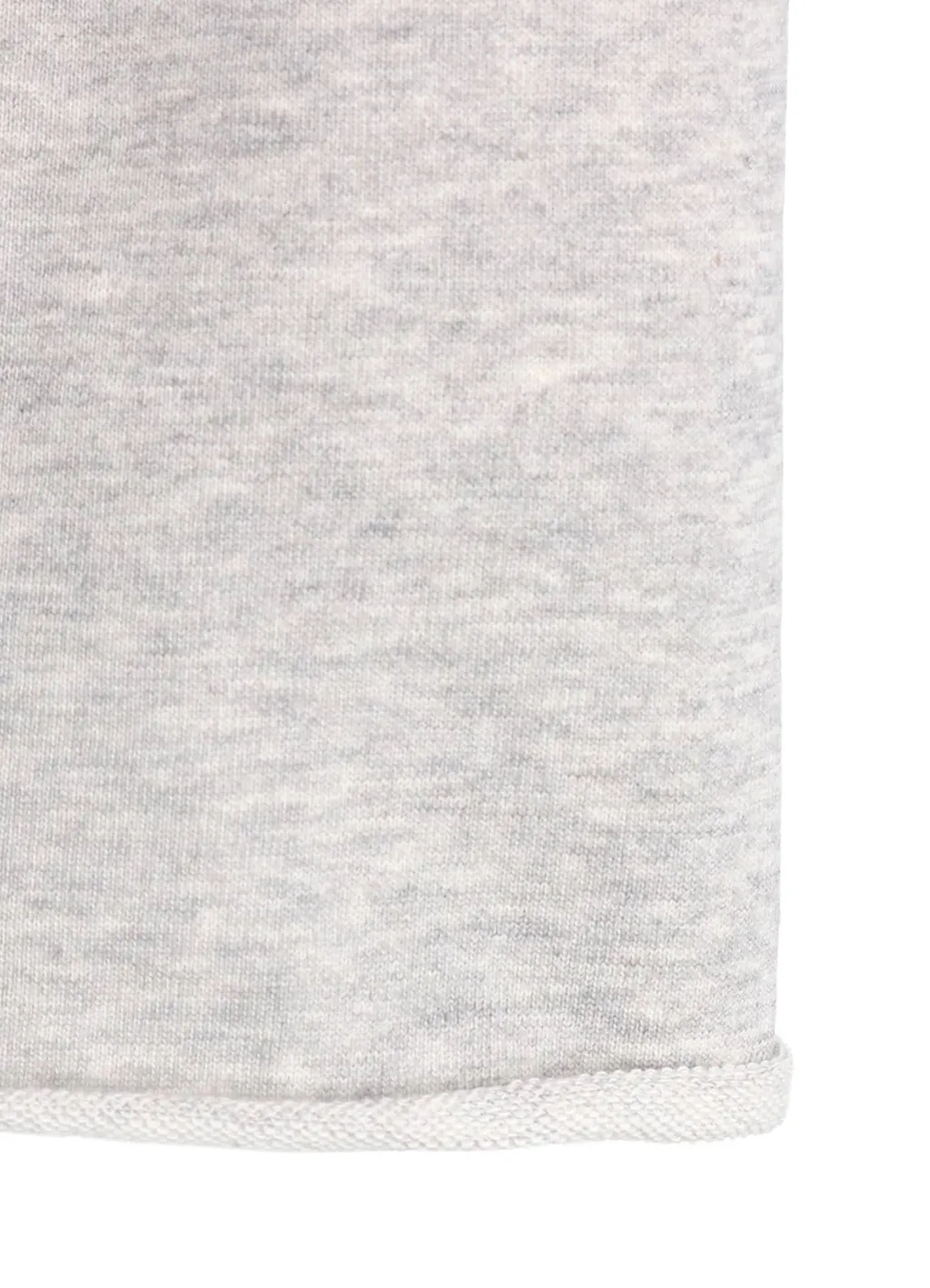 Cotton Mini Fleece Asymmetric Collar Pullover