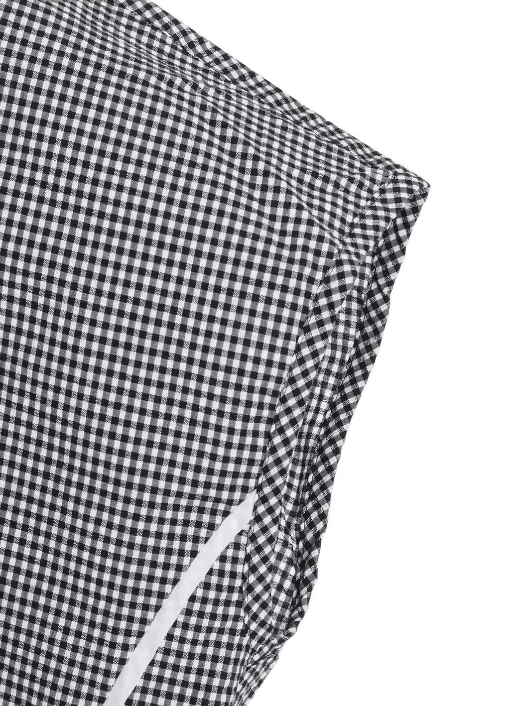 Cotton Seersucker Plaid One Piece
