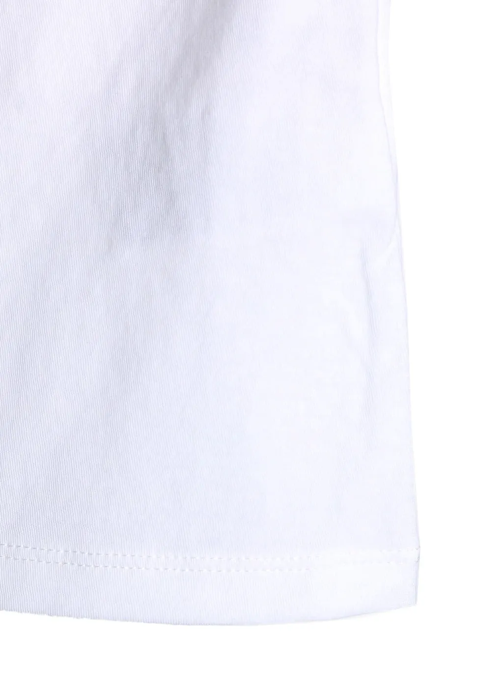 Twisted Cotton Jersey Switching Half Sleeve Shirt