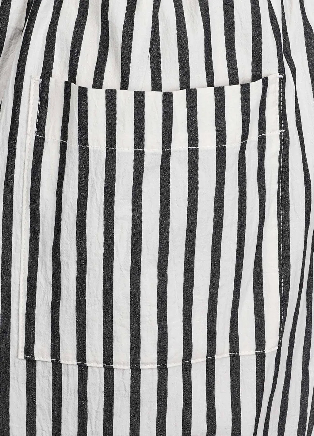 Cotton Stripe Pants