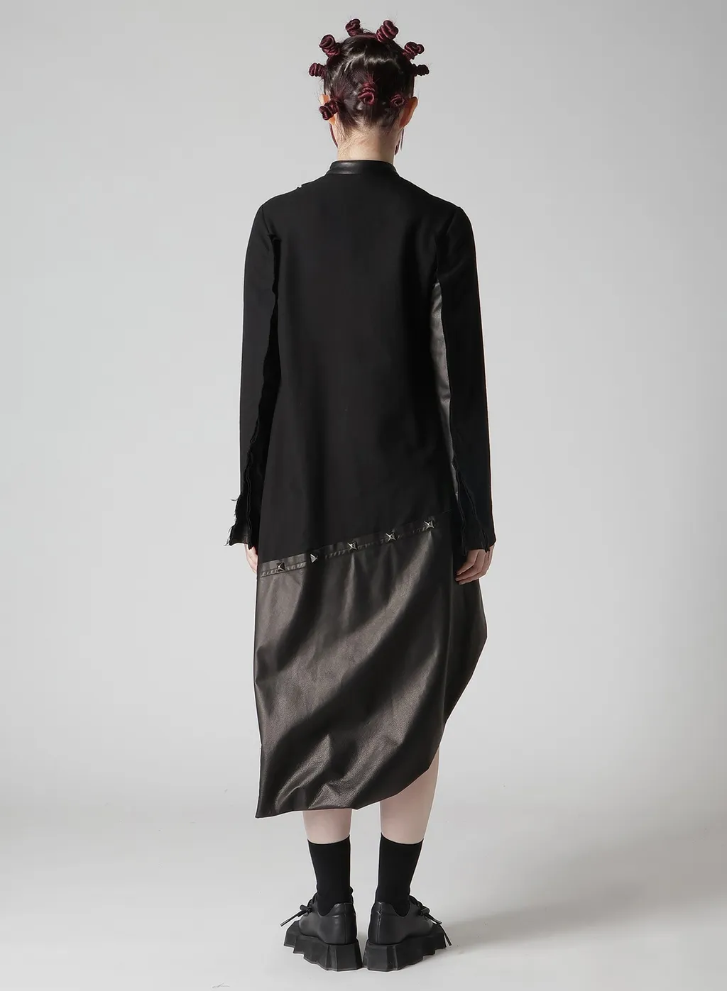 Light Serge Paneled Dress