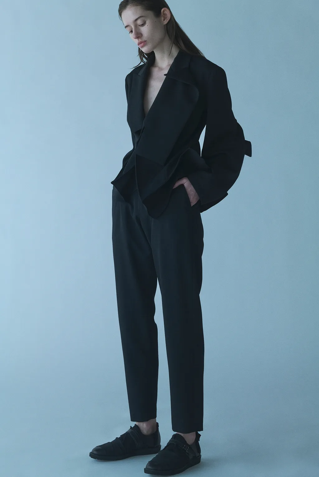 Gabardine Basic Pants B