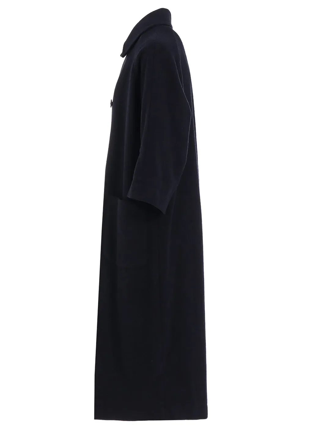 Melton R-Cropped Raglan Slv Coat