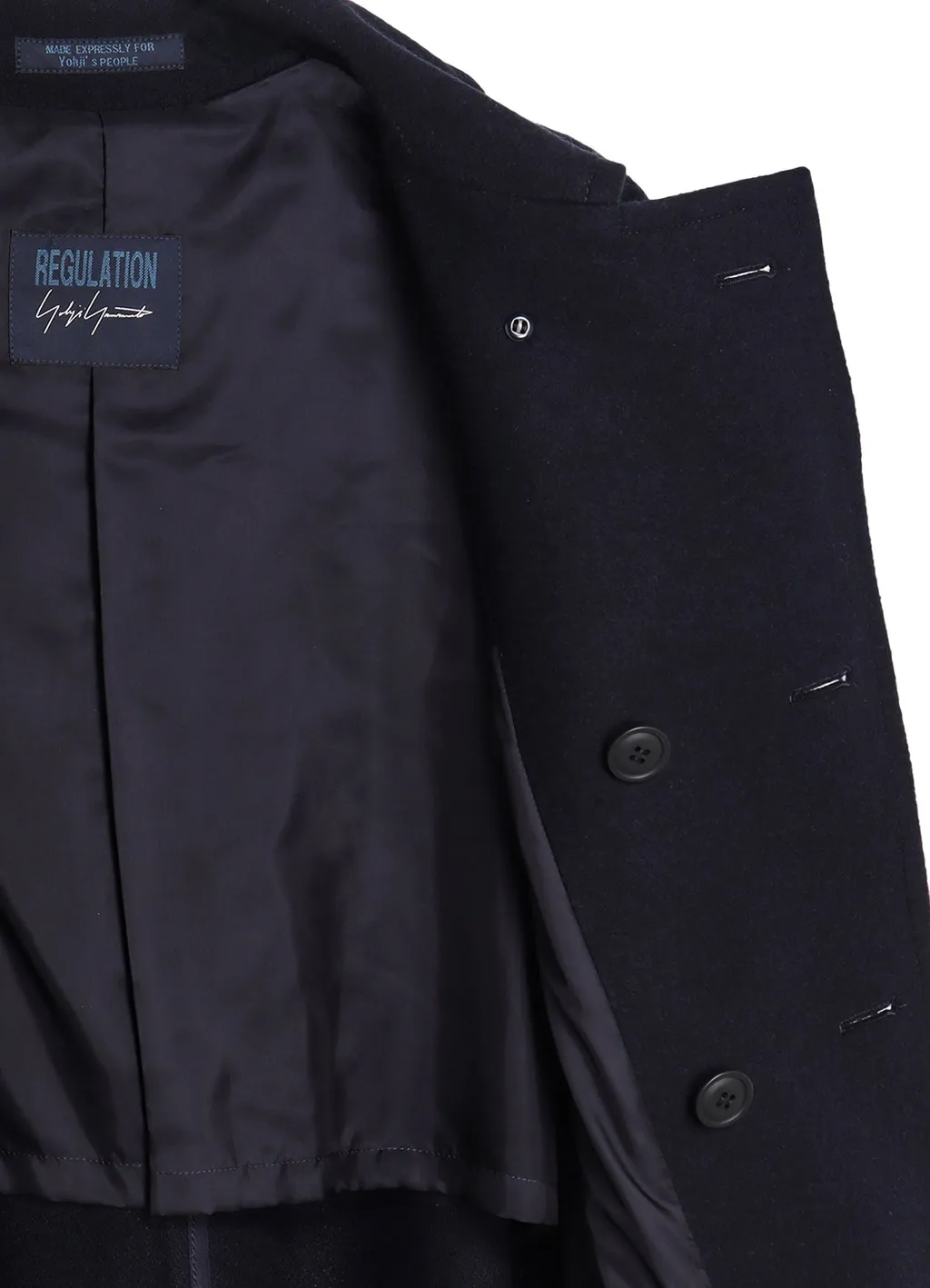 Melton R-Cropped Raglan Slv Coat