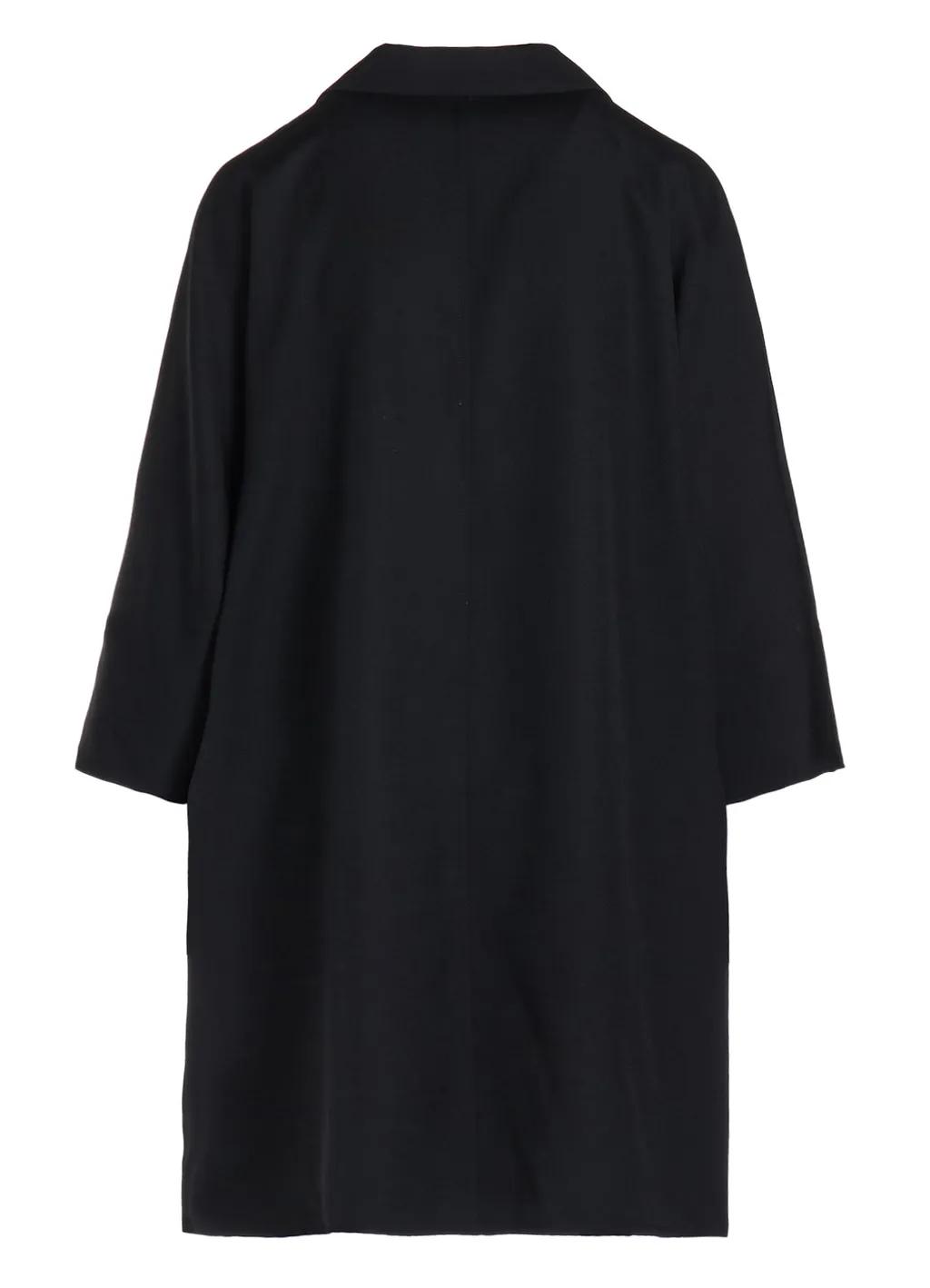 2/60 Wool Gabardine Open Collar Dolman Slv Dress