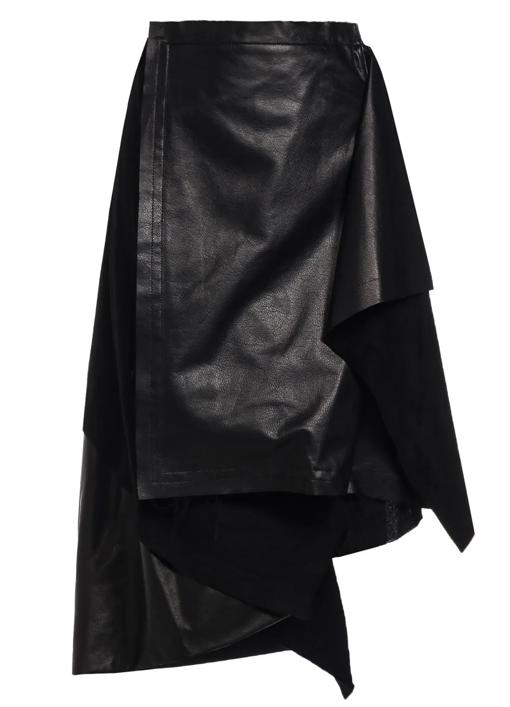 Light Serge Paneled Skirt