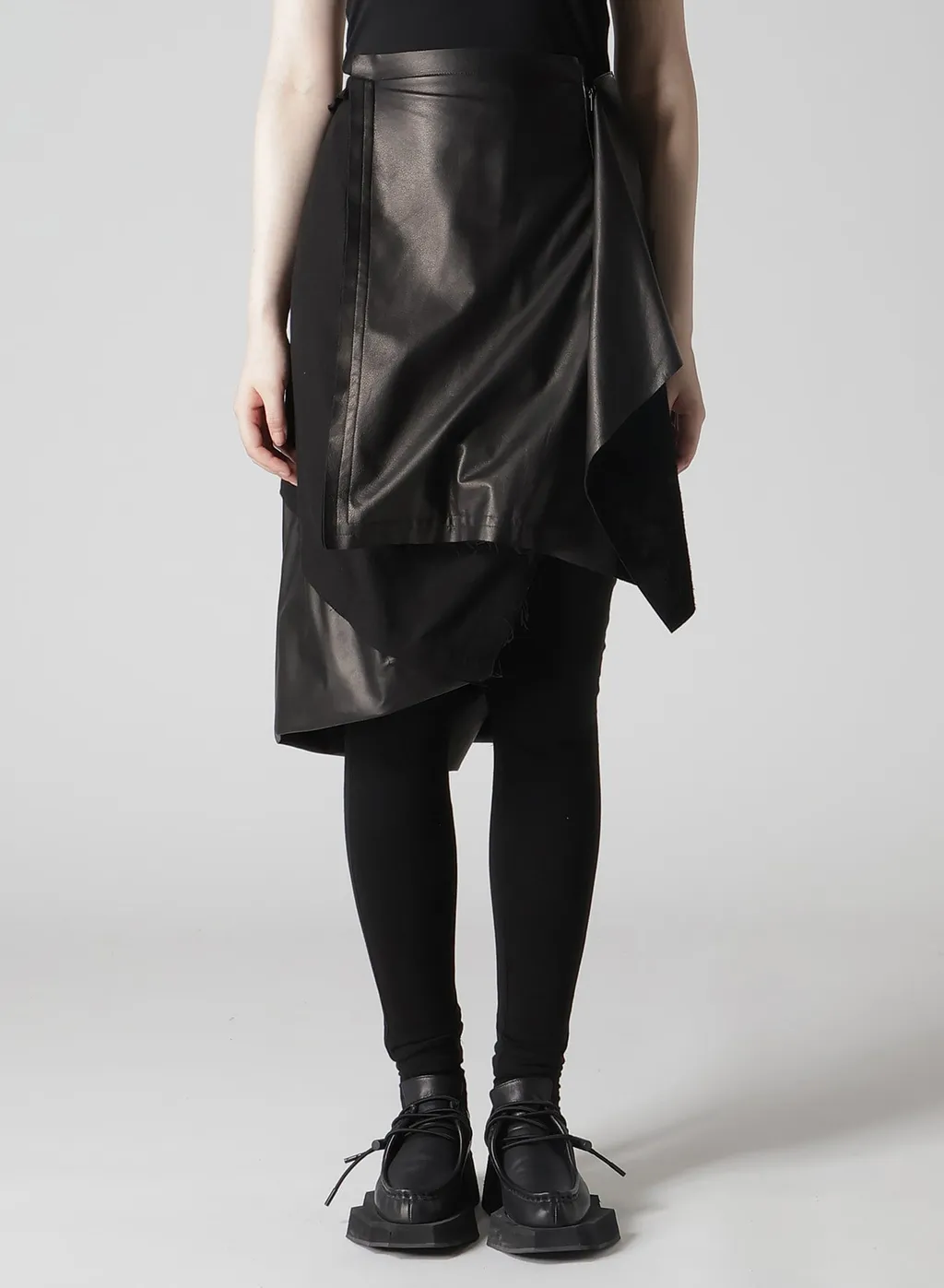 Light Serge Paneled Skirt