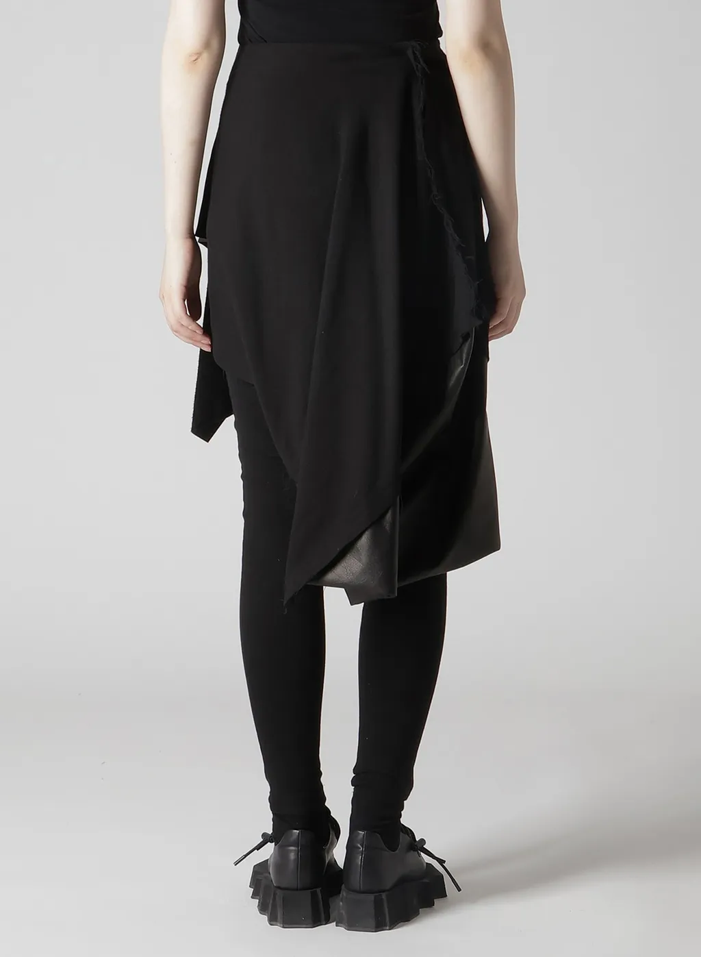 Light Serge Paneled Skirt