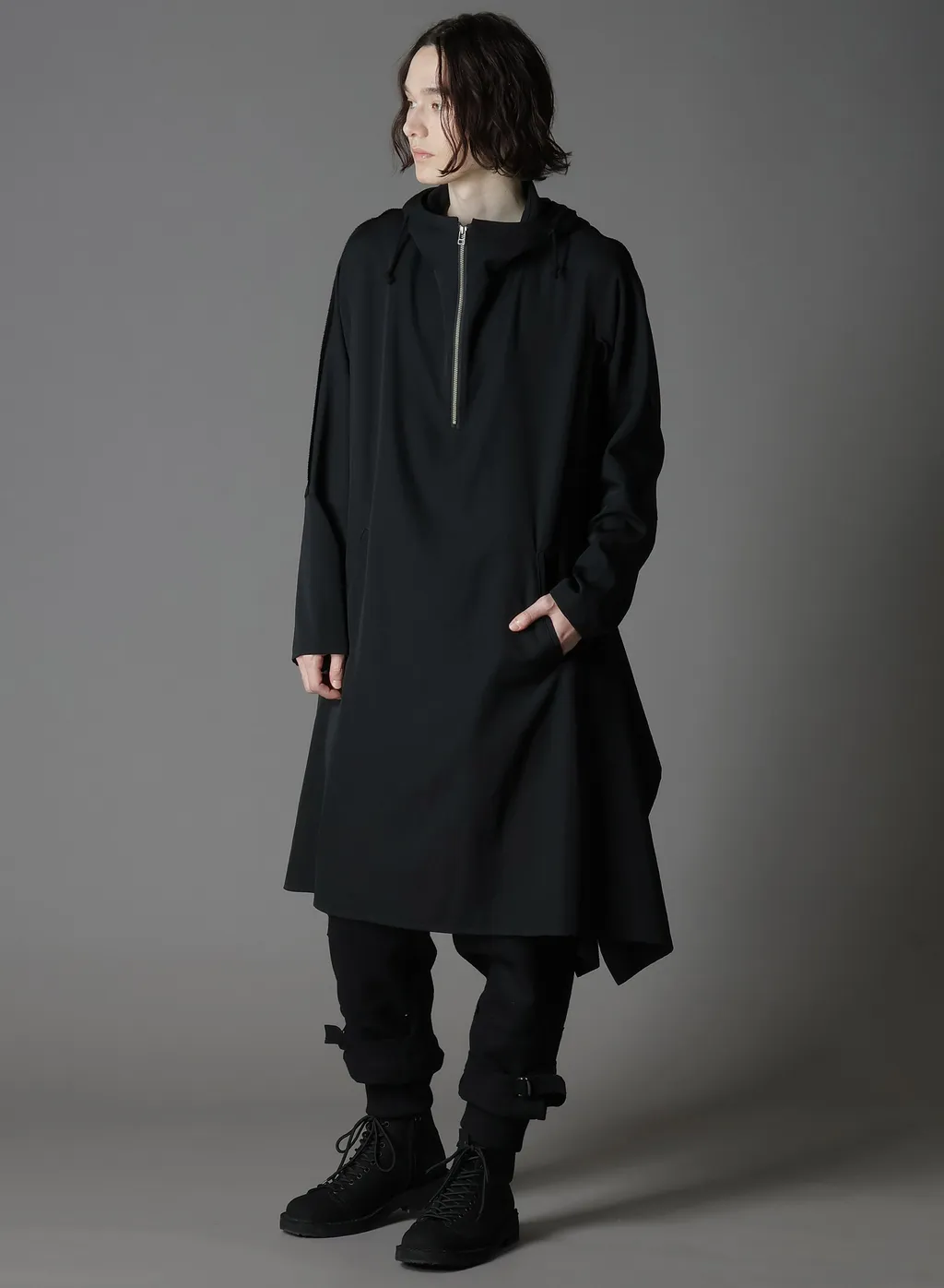 Melton Double Hem Rib Pants