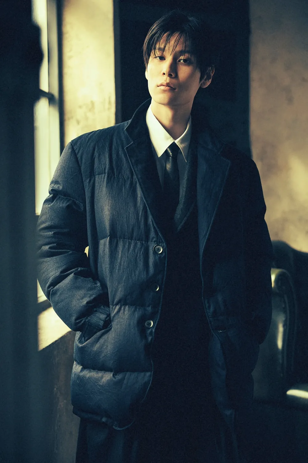Ind Twill + Ny Tafetta Down Jacket