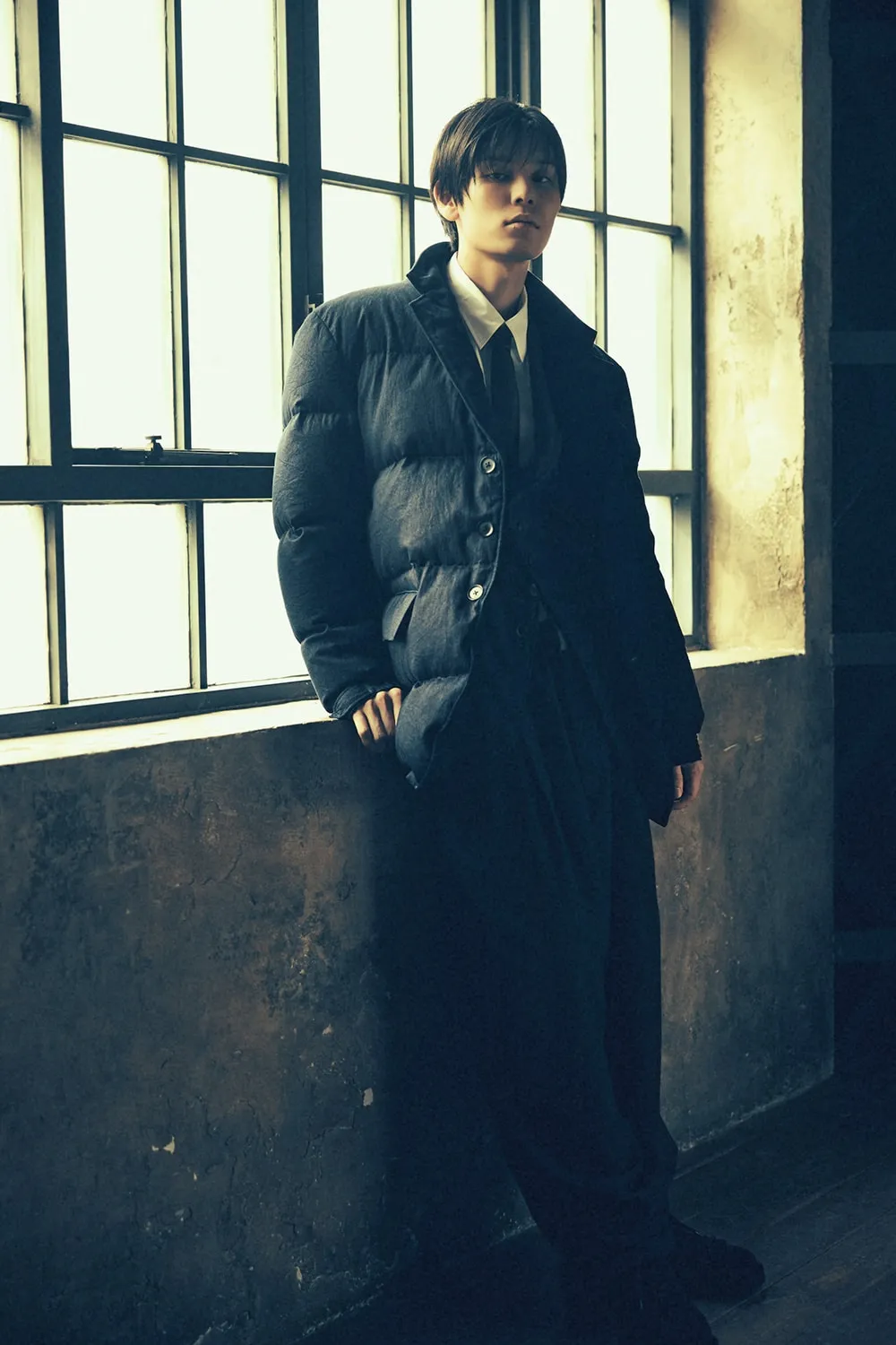 Ind Twill + Ny Tafetta Down Jacket