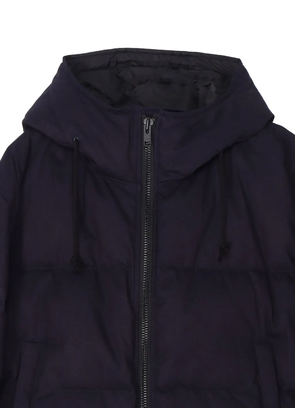 Ind Twill + Ny Tafetta Down Hooded Blouson
