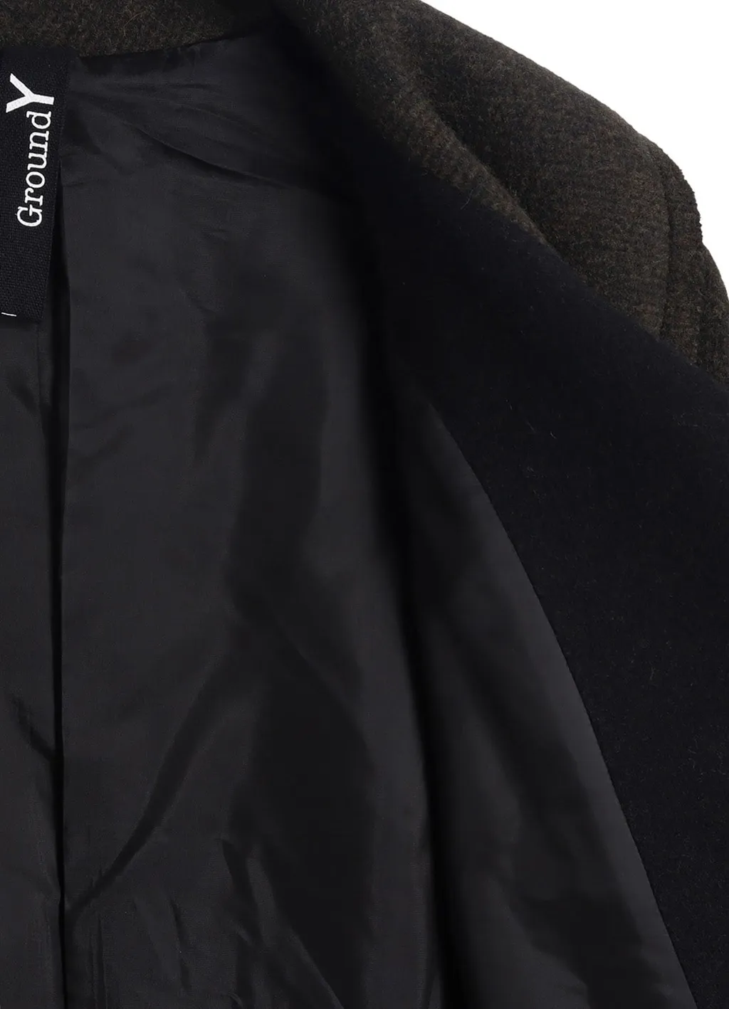 Double Weave Melton Short Length Big Sleeve Double Coat