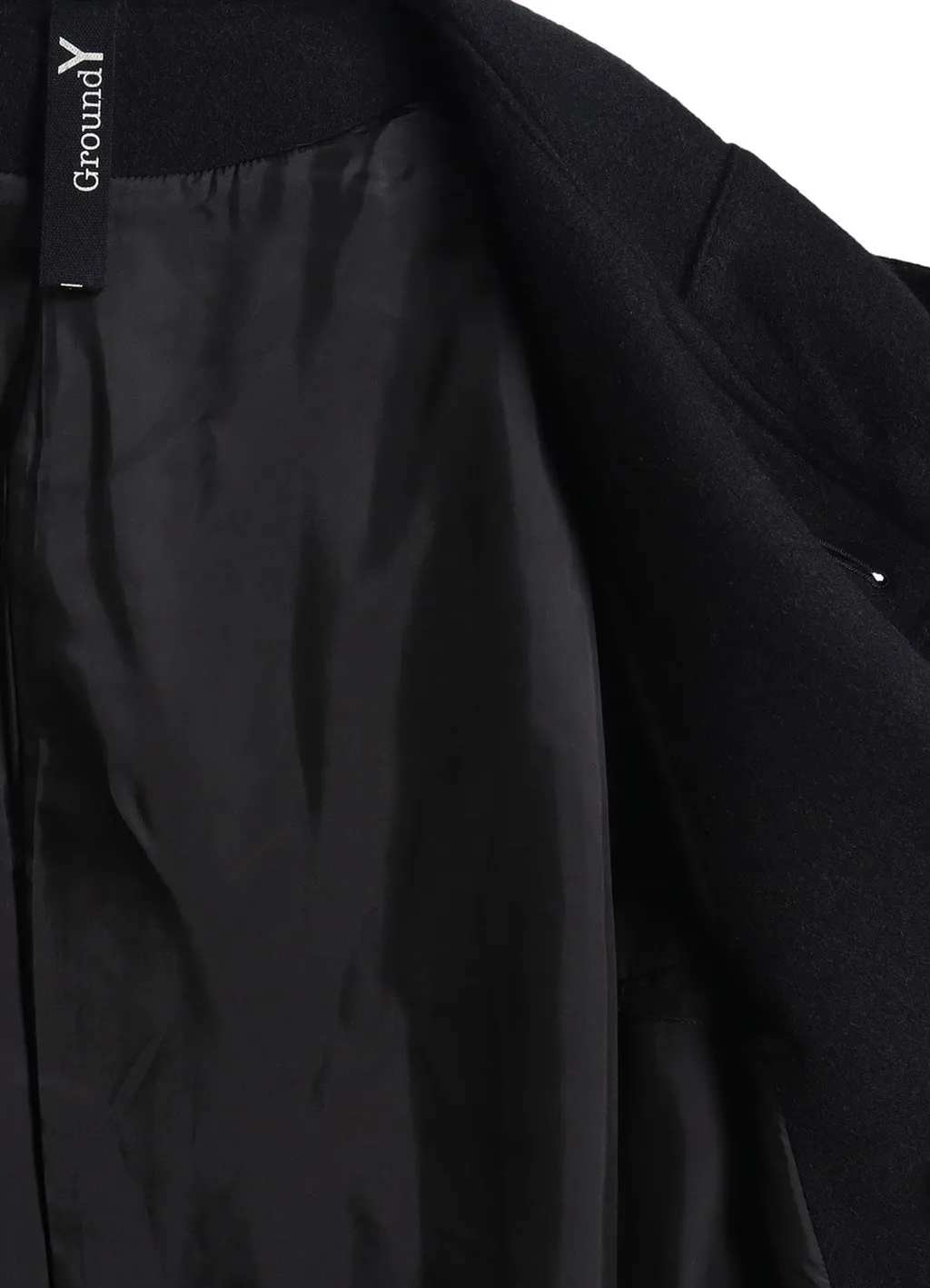 Double Weave Melton Unrrimmed Hooded Coat